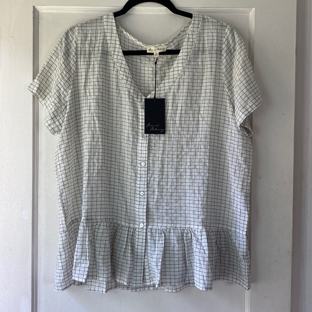 Checkered Blouse
